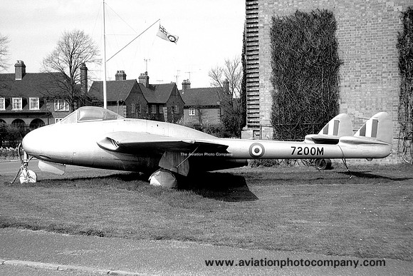 RAF De Havilland Vampire F.3 7200M