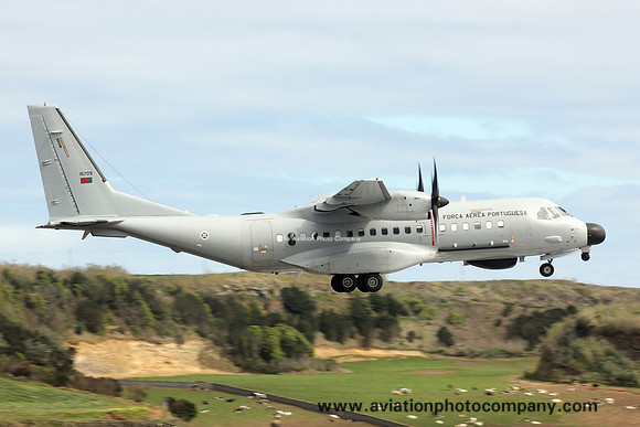 Portuguese Air Force Esq 502 CASA C-295MPA 16709 at Lajes (2015)