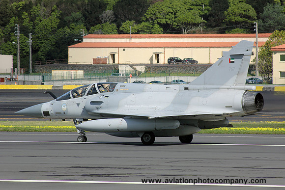 UAE Air Force Dassault Mirage 2000-9 767 at Lajes (2015)