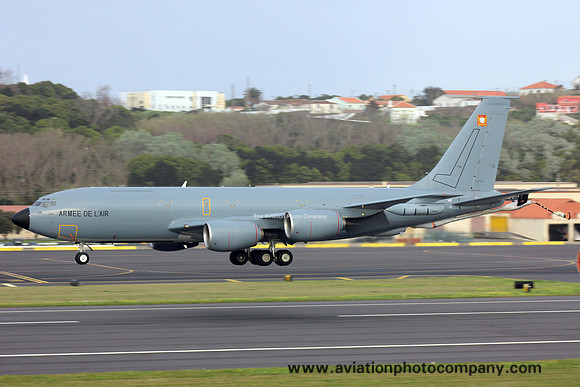 French Air Force GRV02.091 Boeing C-135FR 735 at Lajes (2015)