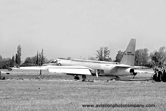 USAF 100 SRW 349 SRS Lockheed U-2C 56-6680 at RAF Wethersfield (1975)