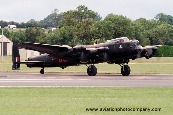 RAF Battle of Britain Memorial Flight Avro Lancaster B.1 PA474 at RIAT Fairford (2012)