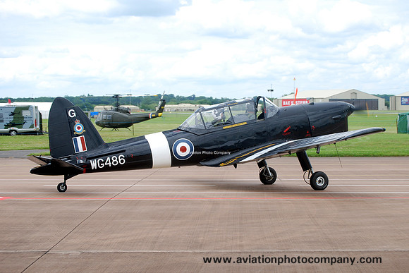 RAF Battle of Britain Memorial Flight DHC Chipmunk T.10 WG486/G at RIAT Fairford (2012)