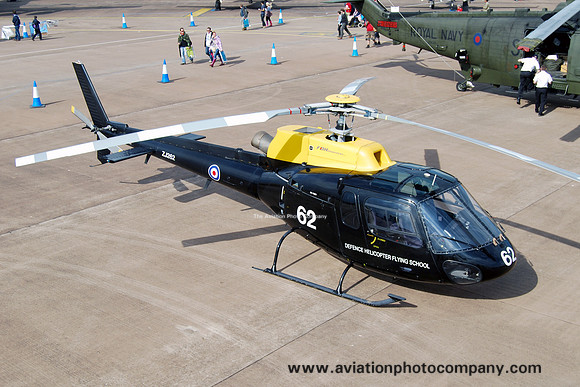 RAF DHFS Aerospatiale Squittel HT.1 ZJ262/62 at RIAT Fairford (2012)
