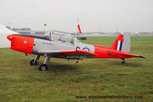 Battle of Britain Memorial Flight DHC Chipmunk T.10 WK518/C at RIAT Fairford (2012)