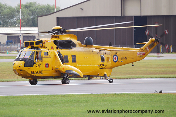 RAF 22 Squadron A Flight Westland Sea King HAR.3 ZH542 at RIAT Fairford (2012)