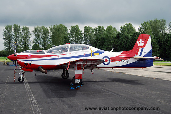 RAF 72 Suqadron Embraer Tucano T.1 ZF269 Jubilee Colour Scheme at RIAT Fairford (2012)