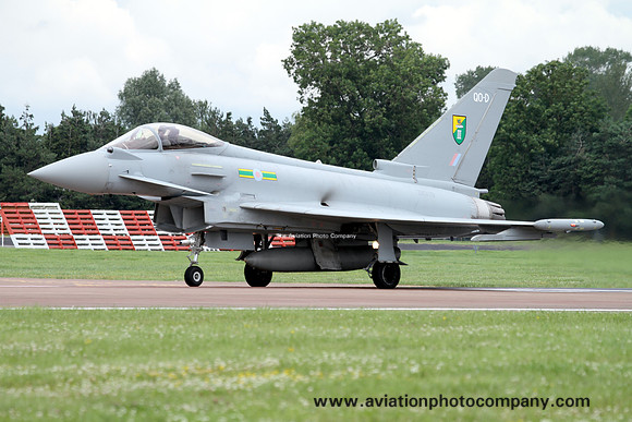 RAF 3 Squadron BAE Typhoon FGR.3 ZK319/QO-D at RIAT Fairford (2012)