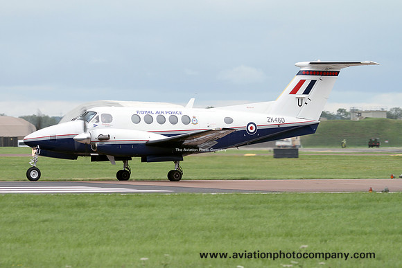 RAF 45 Squadron Beech King Air 200 ZK460/U (2012)