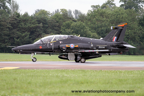 RAF 4 Squadron BAE Hawk T.2 ZK034/Y at RIAT Fairford (2012)