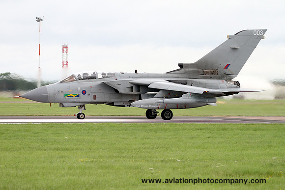RAF 15 Squadron Panavia Tornado GR.4 ZA369/003 at RIAT Fairford (2012)