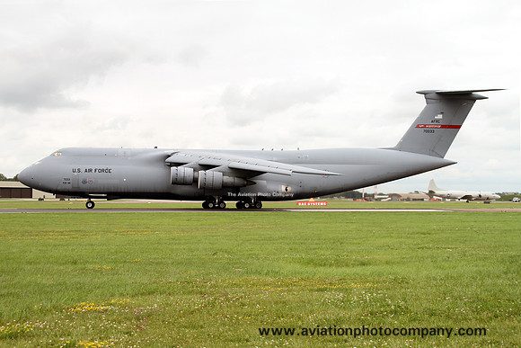 USAF AFRC 439 AW 337 AS Lockheed C-5B Galaxy 87-0033 at RIAT Fairford (2012)