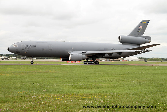 USAF 60/349 AMW McDonnell Douglas KC-10A Extender 87-0118 at RIAT Fairford (2012)