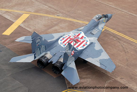 Polish Air Force 1 ELT Mikoyan MiG-29 56 at RIAT Fairford (2012)