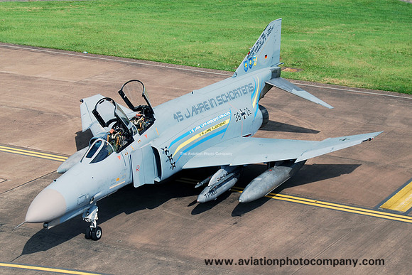 German Air Force JG71 McDonnell F-4F Phantom 38+28 at RIAT Fairford (2012)