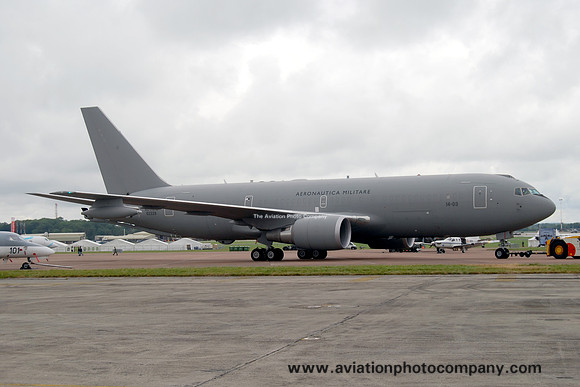 Italian Air Force 14 Stormo Boeing KC-767A MM62228/14-03 at RIAT Fairford (2012)