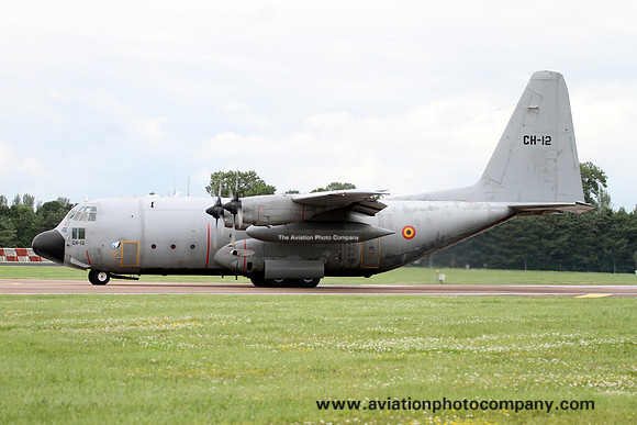 Belgian Air Force Lockheed C-130H Hercules CH-12 at RIAT Fairford (2012)