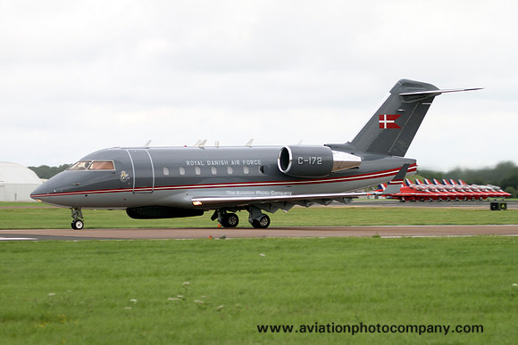 Royal Danish Air Force Esk 721 Canadair CL-600 C-172 at RIAT Fairford (2012)