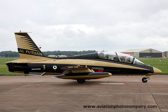 UAE Air Force Al Fursan Aermacchi MB-339NAT (434)/3 at RIAT Fairford (2012)