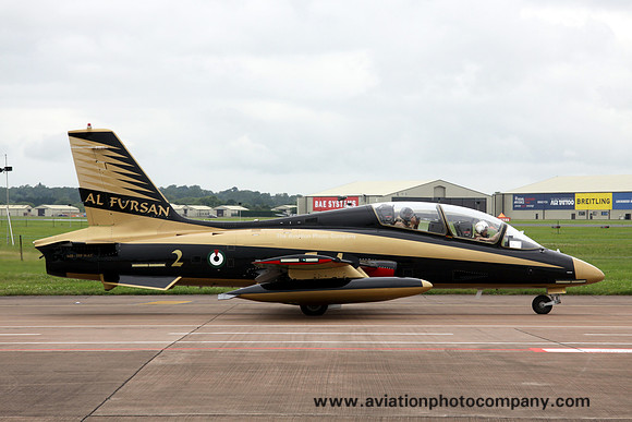 UAE Air Force Al Fursan Aermacchi MB-339NAT (430)/2 at RIAT Fairford (2012)