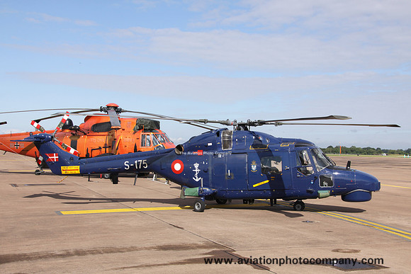 Royal Danish Air Force Esk 723 Westland Lynx 90 S-175 at RIAT Fairford (2012)