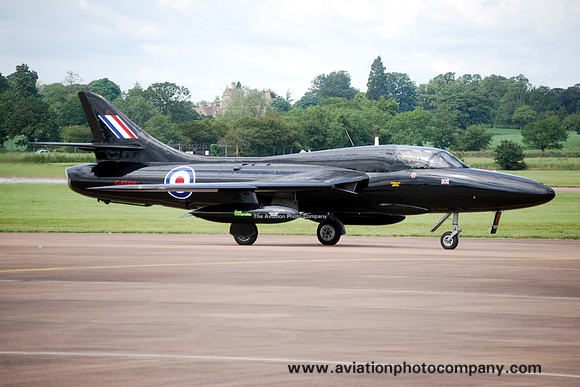 Hawker Hunter T.7B G-FFOX/WV318 at RIAT Fairford (2012)