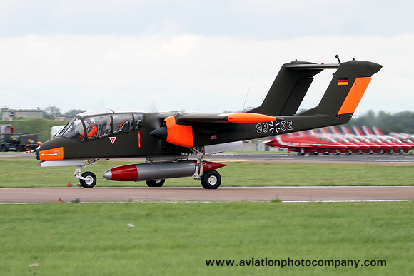 German Air Force North American OV-10 Bronco G-BZGK/99+32 at RIAT Fairford (2012)