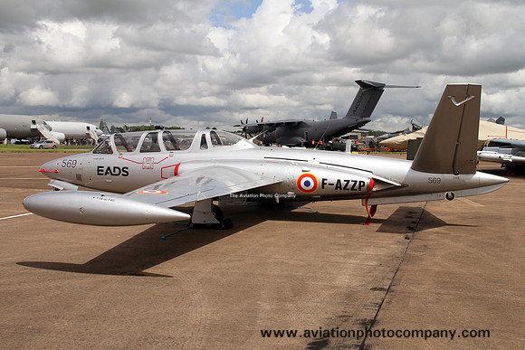 EADS Fouga Magister F-AZZP in French Air Force colour scheme at RIAT Fairford (2012)