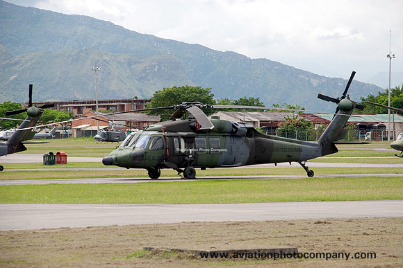 Colombian Army BAAV 2 Sikorsky UH-60L EJC2153 at Tolemaida (2013)