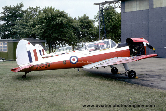RAF 10 AEF DHC-1 Chipmunk T.10 WK624/12 (1979)