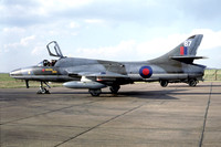 RAF 1 TWU Hawker Hunter T.7 XL592/87 (1979)