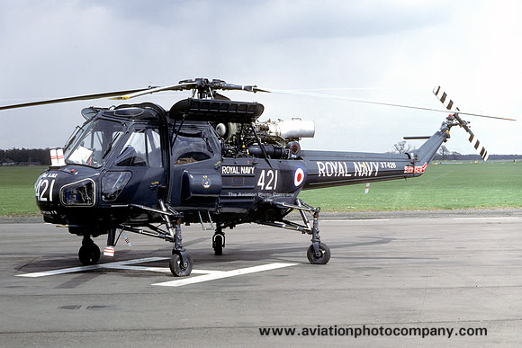 Royal Navy 829 Squadron Westland Wasp HAS.1 XT426/421 (1979)