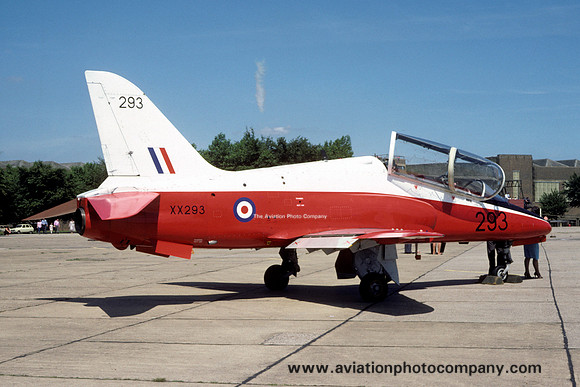 RAF 4 FTS Hawker Siddeley Hawk T.1 XX293 (1980)