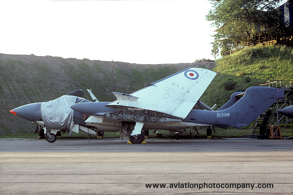 De Havilland Sea Vixen FAW.2 8138M at Farnborough (1980)