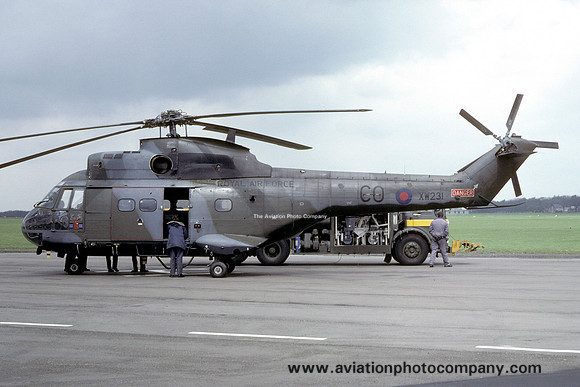 RAF 33 Squadron Westland Puma HC.1 XW231/CO (1979)
