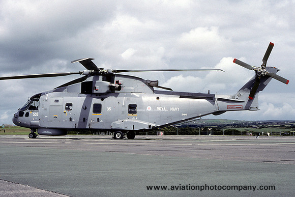 Royal Navy 700 Squadron Westland Merlin HM.1 ZH845/535 (2001)