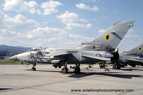 RAF 11 Squadron Panavia Tornado F.3 ZE757 (2001)