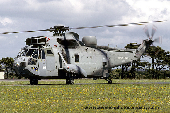Royal Navy 849 Squadron Westland Sea King AEW.2 ZD636/L183 (2001)