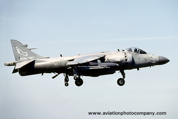 Royal Navy 899 Squadron BAE Sea Harrier F/A.2 ZH811/714 (2001)