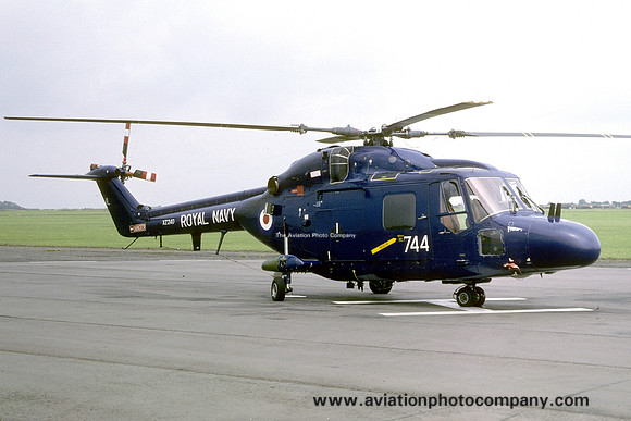 Royal Navy 702 Squadron Westland Lynx HAS.2 XZ240/744 (1978)