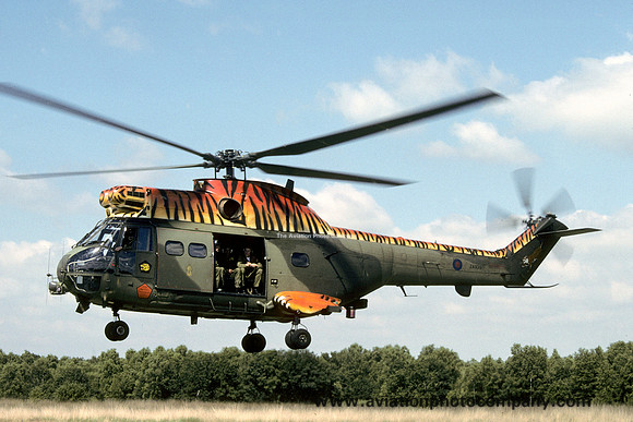 RAF 230 Squadron Westland Puma HC.1 ZA939 (2001)