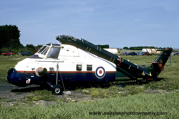RAE Westland Wessex HC.2 XR503 at the Manston Fire School (2001)