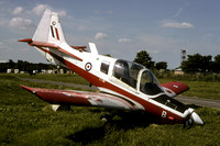 RAF SAL Bulldog T.1 XX655 at the Manston Fire School (2001)
