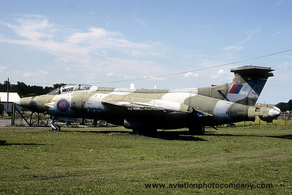 RAF Blackburn Buccaneer S.2 XV864 at the Manston Fire School (2001)