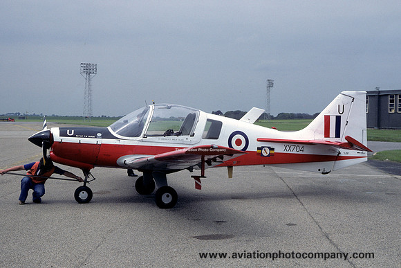 RAF East Midlands UAS SAL Bulldog T.1 XX704/U (1980)