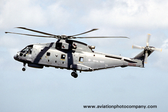 Royal Navy 824 Squadron Westland Merlin HM.1 ZH835/CU581 (2001)