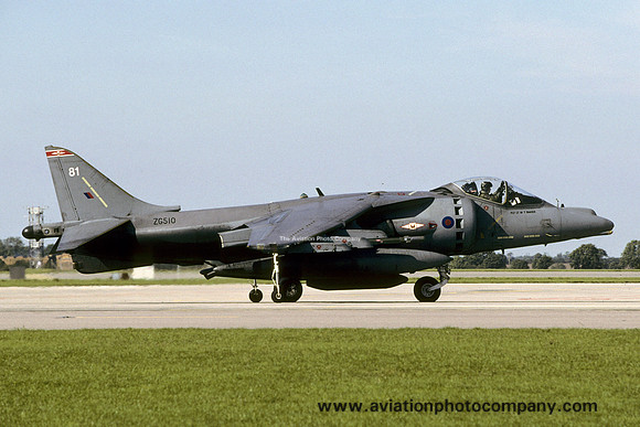 RAF 1 Squadron BAE Harrier GR.7 ZG510/81 (2001)