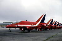 RAF Red Arrows Hawker Siddeley Hawk T.1 XX251 (1983)
