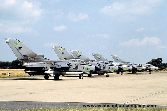 RAF 9 Squadron Panavia Tornado GR.4 ZA551/AX (2001)