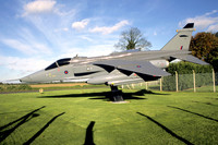 RAF Sepecat Jaguar GR.1 XW563 displayed at RAF Coltishall (2001)